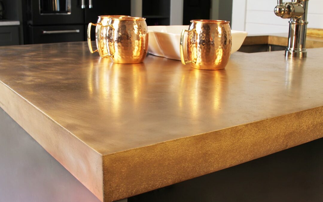 Bronze Countertops for Kitchens and Bars